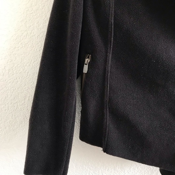 Coldwater Creek | charcoal moto jacket front zip size extra small - Picture 4 of 8